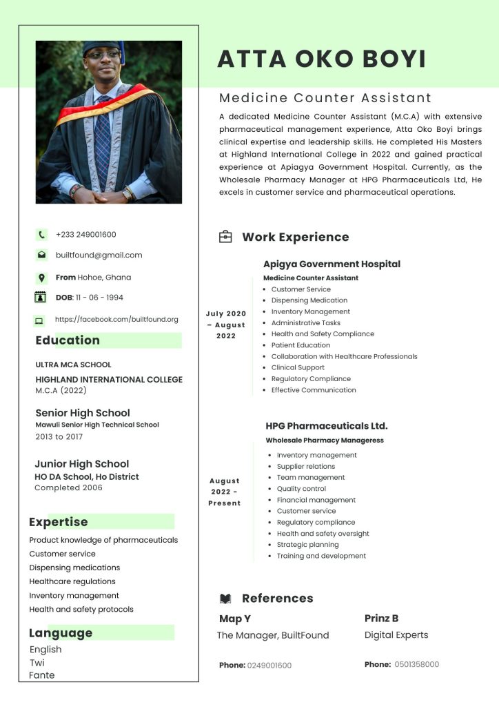 examples of good cv in nigeria. how do i write a cv in nigeria